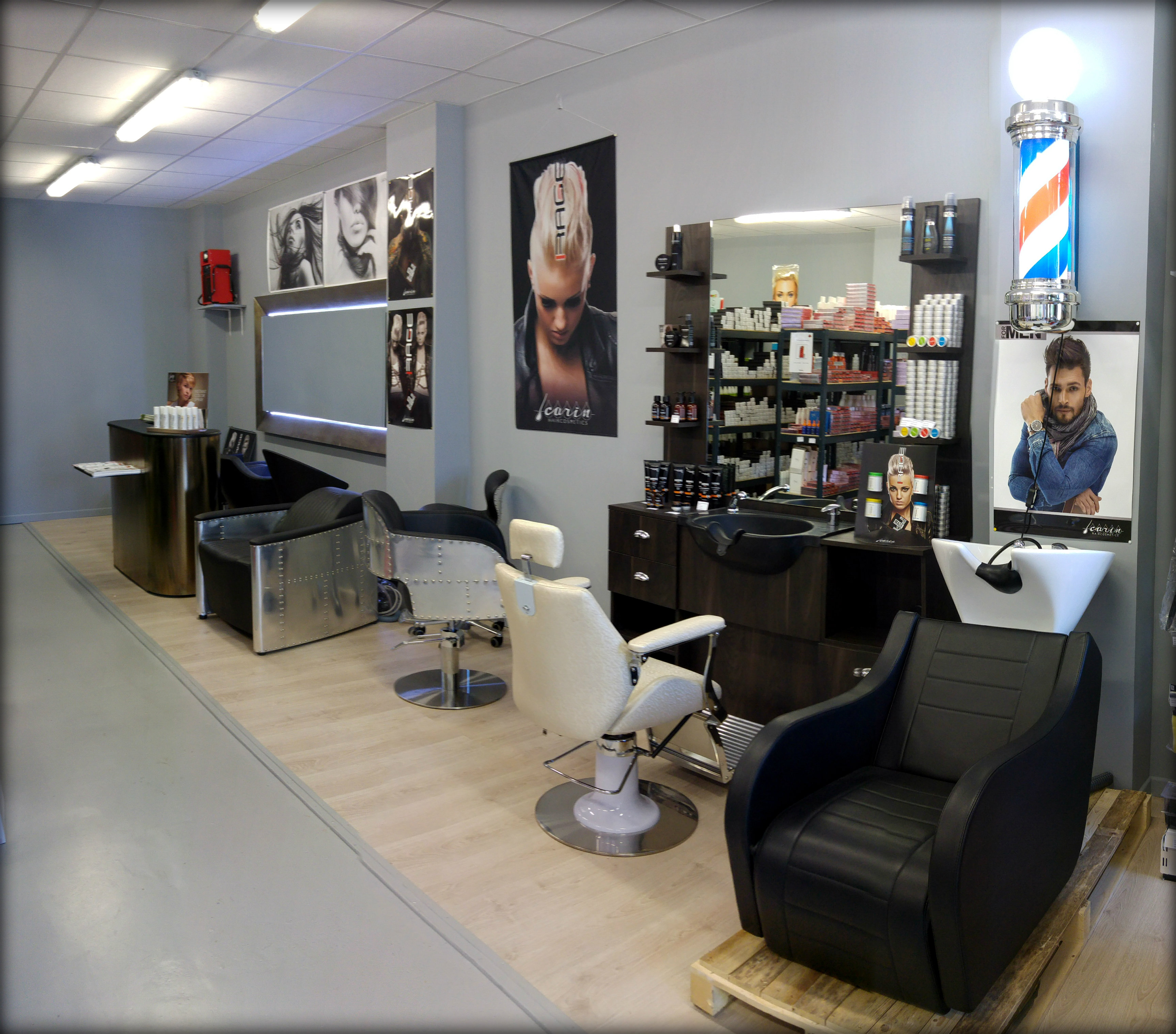 SAVOIR F HAIR - Vendeville - Le showroom en images